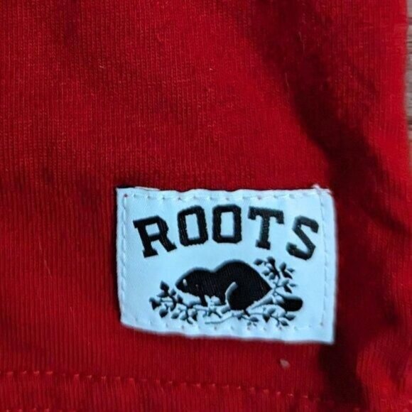 Roots Spain Rugby Polo Shirt Red Yellow XL - Picture 6 of 8